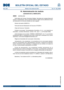 PDF (BOE-B-2014-36803 - 1 p&aacute;g. - 154 KB ) - BOE.es