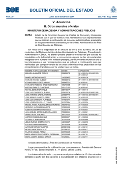 PDF (BOE-B-2014-36754 - 2 p&aacute;gs. - 176 KB ) - BOE.es