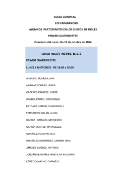 Ingl&eacute;s (B.1.2)