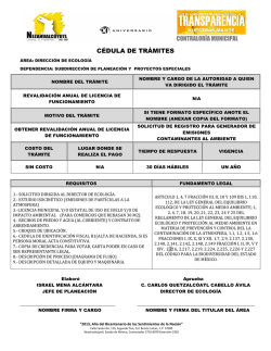 C&Eacute;DULAS TRAMITES Y SERVICIOS Revalidaci&oacute;n - Nezahualc&oacute;yotl