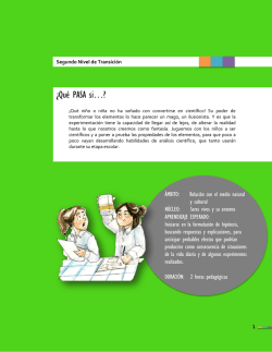 &iquest;Qu&eacute; PASA si&hellip;? - EducarChile