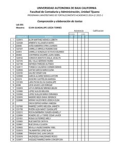 Programa Universitario de Fortalecimiento Acad&eacute;mico( PUFA)
