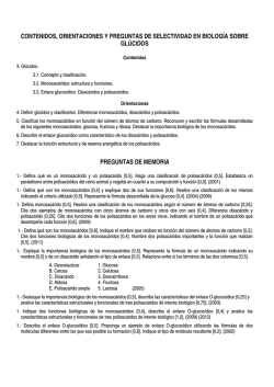 Preguntas sobre los gl&uacute;cidos - IES El Majuelo