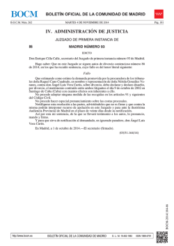 PDF (BOCM-20141104-86 -1 p&aacute;gs -73 Kbs) - Sede Electr&oacute;nica del