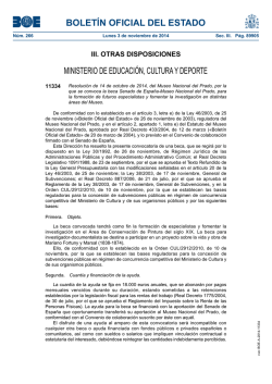 Disposici&oacute;n 11334 del BOE n&uacute;m. 266 de 2014 - BOE.es