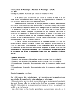 ejes de an&aacute;lisis - C&aacute;tedras de Psicolog&iacute;a I y Psicolog&iacute;a II