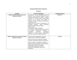 SEGUNDO EXAMEN PARCIAL. TEMAS Y TPs INCLUIDOS.