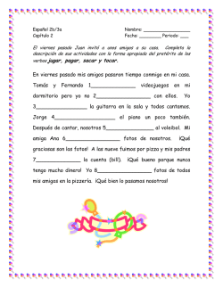 El viernes pasado Juan invit&oacute; a unos amigos a su casa