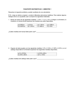 Caracter&iacute;sticas