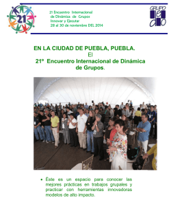 informaci&oacute;n del encuentro - Grupo DeO