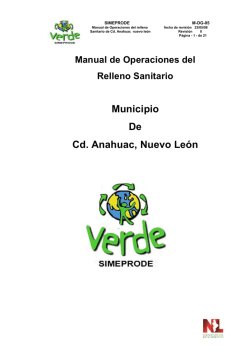 antecedentes - Sistema de Entrega - Recepci&oacute;n