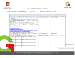 Ciencia Contempor&aacute;nea - Escuela Preparatoria Oficial No. 216
