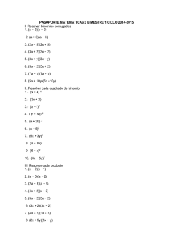 Plan de clase (1/3) - Colegio del Valle | Inicio