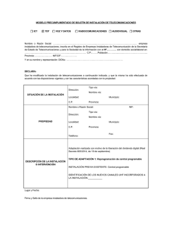 Modelo de Bolet&iacute;n pre-cumplimentado para la reprogramaci&oacute;n de