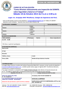 Ficha de inscripci&oacute;n - Infoindustriaperu.com