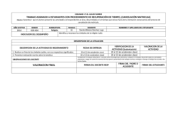 Plan de mejoramiento Religion 603 y 604. - colegio julio florez