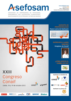 ENTREVISTA A LAURA S&Aacute;NCHEZ Congreso de Conaif &iquest;C&Oacute;MO