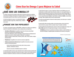 C&oacute;mo Usar los Omega-3 para Mejorar tu Salud - FundaNatura