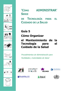 'C&Oacute;MO ADMINISTRAR׳ - Health Partners International