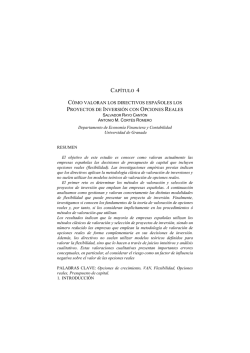 CAP&Iacute;TULO 4 C&Oacute;MO VALORAN LOS DIRECTIVOS ESPA&Ntilde;OLES