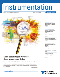 C&oacute;mo Sacar Mayor Provecho de su Inversi&oacute;n en Datos - National