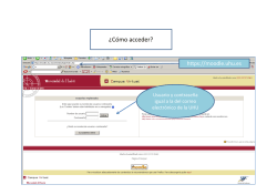 &iquest;C&oacute;mo acceder?