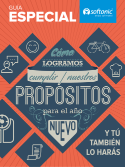 C&oacute;mo logramos cumplir nuestros prop&oacute;sitos para el a&ntilde;o nuevo