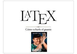 C&oacute;mo echarle el guante - Wikispaces