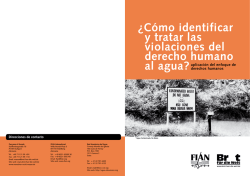 &iquest;C&oacute;mo identificar y tratar las violaciones del derecho humano