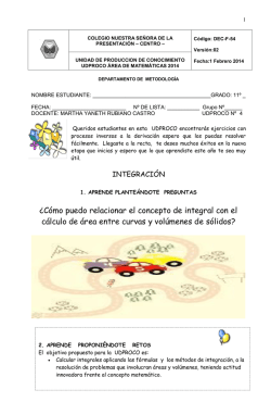&iquest;C&oacute;mo puedo relacionar el concepto de integral con el c&aacute;lculo de