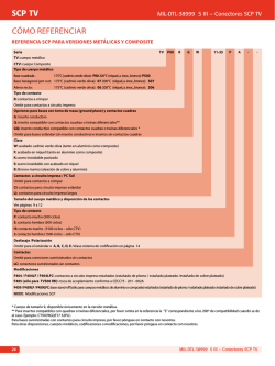 SCP TV C&Oacute;MO REFERENCIAR - SCP Sintersa