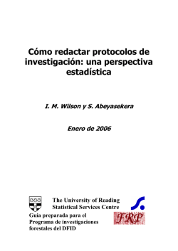 C&oacute;mo redactar protocolos de investigaci&oacute;n: una perspectiva