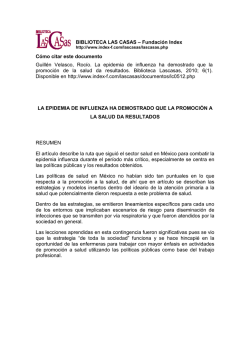 BIBLIOTECA LAS CASAS &ndash; Fundaci&oacute;n Index C&oacute;mo citar este