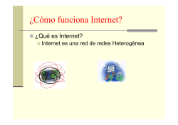 &iquest;C&oacute;mo funciona Internet? - Manuel Fernandez Barcell