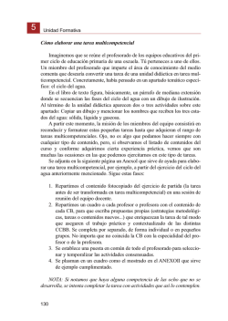 C&oacute;mo elaborar una tarea multicompetencial Imaginemos que se