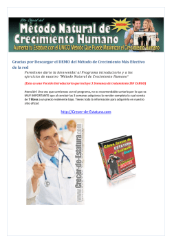 Descargar Libro C&oacute;mo Crecer de Estatura PDF Jorge - PDF Archive