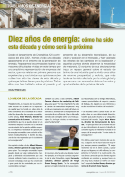 Diez a&ntilde;os de energ&iacute;a: c&oacute;mo ha sido - Blog de Energesis