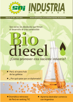 &iquest;C&oacute;mo promover esta naciente industria? - SNI saluda designaci&oacute;n
