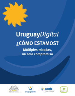 &iquest;c&oacute;mo estamos - Agesic