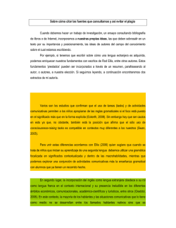 Sobre c&oacute;mo citar las fuentes que consultamos y as&iacute; evitar el plagio