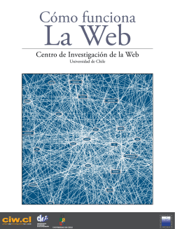 C&oacute;mo funciona la Web - Centro de Investigaci&oacute;n de la Web