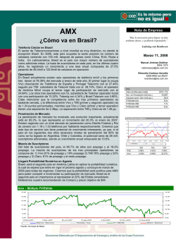 &iquest;C&oacute;mo va en Brasil? - Ixe