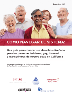 C&Oacute;MO NAVEGAR EL SISTEMA: - National Center for Lesbian Rights