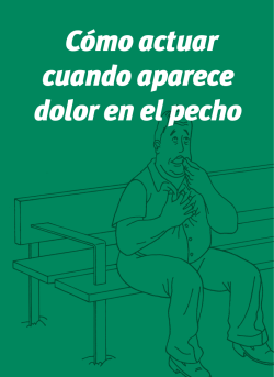 C&oacute;mo actuar cuando aparece dolor en el pecho