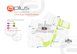 &iquest;C&oacute;mo llegar a nuestra oficina?