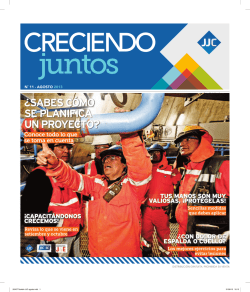 &iquest;SABES C&oacute;MO SE PLANIFICA UN PROYECTO? - JJC