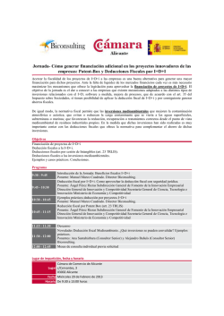 Jornada- C&oacute;mo generar financiaci&oacute;n adicional en los proyectos