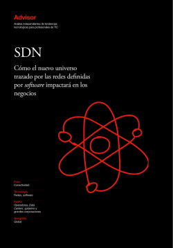 C&oacute;mo el nuevo universo trazado por las redes definidas - Logicalis