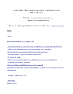 CASUS BELLI: C&Oacute;MO LOS ESTADOS UNIDOS - Smashwords
