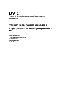 APRENDER JUNTOS ALUMNOS DIFERENTES - Recursos